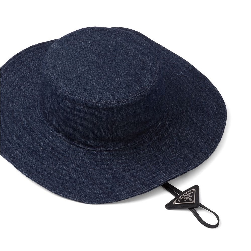 PRADA Denim Sun Hat